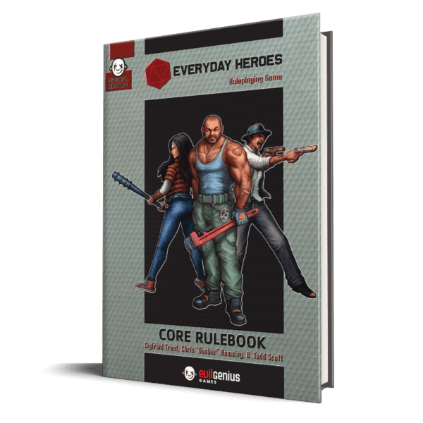 Everyday Heroes Core Rulebook [Special Cover + PDF Version] - Evil Genius Games