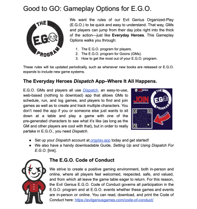 E.G.O. Gameplay Options 1.2